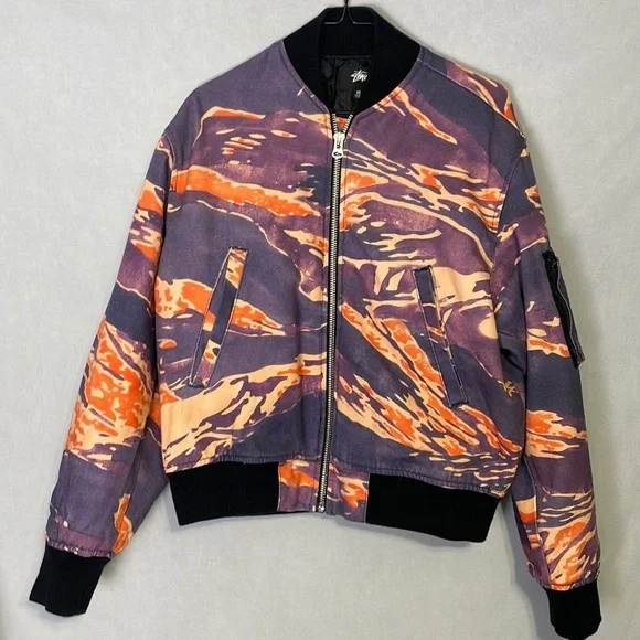 STUSSY ×LUCIEN SMITH BOMBER JACKET Lucien Smith | Grailed